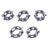 MenSteel Anneau de gland avec Pics Peaky 1.5cm